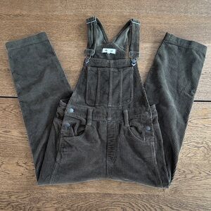 Madewell Corduroy Overalls Size S